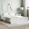 Image de vidaXL Cadre de lit sans matelas blanc 140x200 cm 3203747