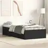 Image de Cadre De Lit Sans Matelas Noir 90x190 Cm Vidaxl