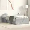 Image de Cadre De Lit Sans Matelas Gris Béton 90x190 Cm Vidaxl