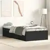 Image de Cadre De Lit Sans Matelas Noir 75x190 Cm Vidaxl