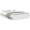 Image de Vidaxl cadre de lit sans matelas blanc 150x200 cm