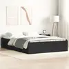 Image de Cadre De Lit Sans Matelas Noir 160x200 Cm Vidaxl