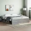 Image de vidaXL Cadre de lit sonoma gris 160x200 cm 3203878