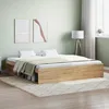 Image de vidaXL Cadre de lit sans matelas chêne sonoma 180x200 cm 3203882