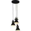Image de Lampe Suspendue 25 W Noir 30x30x100 Cm E27 Vidaxl