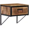 Image de Table De Chevet 40x35x40 Cm Bois De Manguier Massif Vidaxl