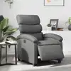 Image de Fauteuil Inclinable Électrique Gris Similicuir Vidaxl