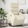Image de Fauteuil Inclinable Crème Similicuir Vidaxl