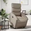 Image de Fauteuil Inclinable Électrique Cappuccino Similicuir Vidaxl
