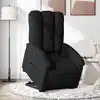 Image de Fauteuil Inclinable Électrique Noir Tissu Vidaxl