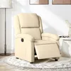 Image de vidaXL Fauteuil Inclinable Électrique Chaise de Relaxation avec Dossier et Repose-pied Réglables Siège de Salon Moderne 3204149