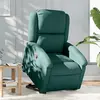 Image de Fauteuil Inclinable Vert Foncé Tissu Vidaxl