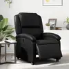 Image de Fauteuil Inclinable Électrique Noir Similicuir Vidaxl