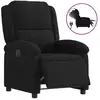 Image de Vidaxl fauteuil inclinable électrique noir velours