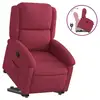 Image de Vidaxl fauteuil inclinable rouge bordeaux velours