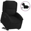 Image de Vidaxl fauteuil inclinable électrique noir velours