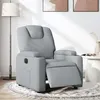Image de vidaXL Fauteuil Inclinable Électrique Chaise de Relaxation avec Dossier et Repose-pied Réglables Siège de Salon Moderne 3204344