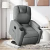 Image de vidaXL Fauteuil Inclinable Électrique Chaise de Relaxation avec Dossier et Repose-pied Réglables Siège de Salon Moderne 3204393