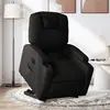 Image de Fauteuil Inclinable Électrique Noir Tissu Vidaxl