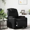 Image de Fauteuil Inclinable Électrique Noir Similicuir Vidaxl