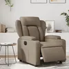 Image de Fauteuil Inclinable Électrique Cappuccino Similicuir Vidaxl
