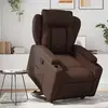 Image de Fauteuil Inclinable Marron Similicuir Vidaxl