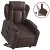 Image de Vidaxl fauteuil inclinable marron similicuir