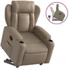 Image de Fauteuil Inclinable Cappuccino Similicuir Vidaxl