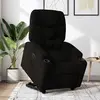 Image de Fauteuil Inclinable Électrique Noir Tissu Vidaxl
