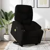 Image de Fauteuil Inclinable De Massage Électrique Noir Tissu Vidaxl