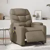 Image de Fauteuil De Massage Inclinable Électrique Cappuccino Similicuir Vidaxl