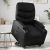 Image de Fauteuil Inclinable Noir Similicuir Vidaxl