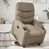 Image de Fauteuil Inclinable Cappuccino Similicuir Vidaxl