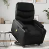 Image de Fauteuil Inclinable De Massage Noir Similicuir Vidaxl