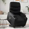 Image de Fauteuil Inclinable De Massage Électrique Noir Similicuir Vidaxl