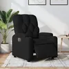 Image de Fauteuil Inclinable Électrique Noir Tissu Vidaxl