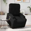 Image de Fauteuil Inclinable De Massage Électrique Noir Similicuir Vidaxl
