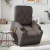 Image de Fauteuil Inclinable De Massage Électrique Marron Similicuir Vidaxl