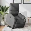 Image de Fauteuil Inclinable Gris Foncé Tissu Vidaxl