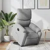 Image de Fauteuil Inclinable Électrique Gris Clair Tissu Vidaxl