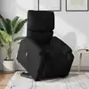 Image de Fauteuil Inclinable De Massage Électrique Noir Tissu Vidaxl
