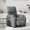 Image de Fauteuil Inclinable Électrique Gris Similicuir Vidaxl