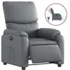 Image de Vidaxl fauteuil inclinable électrique gris similicuir