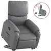 Image de Vidaxl fauteuil inclinable gris similicuir
