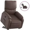 Image de Fauteuil Inclinable Électrique Marron Similicuir Vidaxl