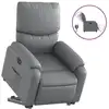 Image de Vidaxl fauteuil inclinable électrique gris similicuir
