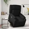 Image de Fauteuil Inclinable Noir Similicuir Vidaxl