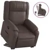 Image de Vidaxl fauteuil inclinable marron similicuir