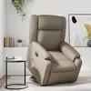 Image de Fauteuil Inclinable Cappuccino Similicuir Vidaxl