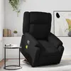 Image de Fauteuil Inclinable De Massage Noir Similicuir Vidaxl